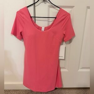 Lululemon Athletica Align Short Sleeve Dress in Sakura Pink